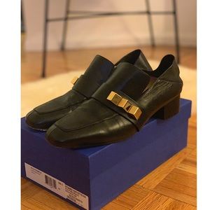 Stuart Weitzman Pyramid Collapsible Heel loafers